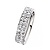 HuisCollectie HuisCollectie Ring 14k witgoud met diamant 24067