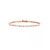 HuisCollectie HuisCollectie Tennisarmband 14k roségoud met diamant 25853