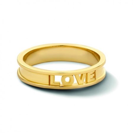 Minitials Minitials Circle Of Love Ring 18k tricolor