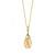 HuisCollectie HuisCollectie Collier 14k geelgoud met rutielkwarts en diamant 600851