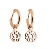 Bron BRON Creoolaanhangers Toujours Ajour 18k Roségoud 8OR4832