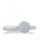 Bron BRON Ring Stardust 18k Witgoud met diamant 8RW4717BR