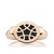 Bron BRON Ring Toujour Ajour 18k Roségoud  met Onix 8RR4843ON