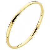 Fjory FJORY Armband 14k geelgoud 5mm ovaal 40-A356105