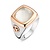 Tirisi Moda TIRISI Moda Ring zilver met 18k Roségoud TM1053KR(2P)