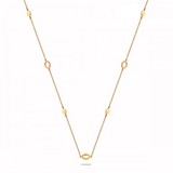 Monzario MONZARIO fino collier rosegoud 18k 1149C