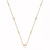 Monzario MONZARIO fino collier rosegoud 18k 1149C