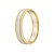 Aller Spanninga Aller Spaninga trouwringen 14k Bicolor geel wit goud 1028