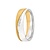 Aller Spanninga Aller Spaninga trouwringen 14k Bicolor geel wit goud 1013