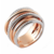 AL CORO AL CORO Serenata ring rosegoud 18k met 0,45ct briljant R6405R