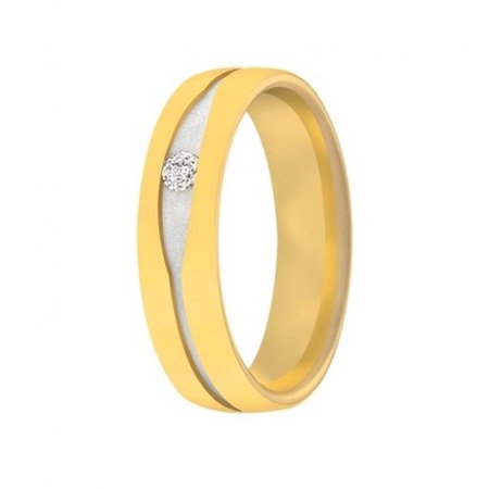 Aller Spanninga Aller Spaninga trouwringen 14k geelgoud 1007