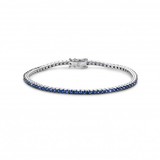 HuisCollectie HuisCollectie Tennisarmband 18k witgoud met blauwe saffier 609196