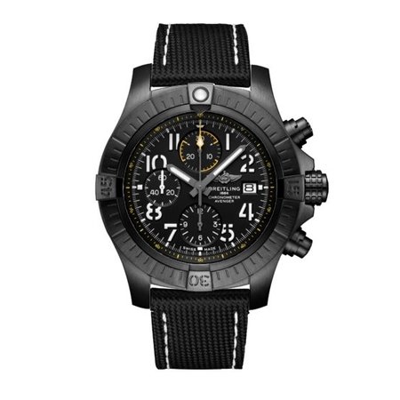 BREITLING Avenger 45mm Night Missoin Black Titanium V13317101B1X2 -  Juwelier van der Weerd - Janssen Zeist