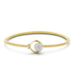 Tirisi Moda TIRISI Armband Amsterdam 18k geelgoud met diamant TB2088D(2T)