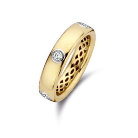 Tirisi Moda TIRISI Ring 18k Geelgoud met 0.31ct diamant TR1155D(2T)