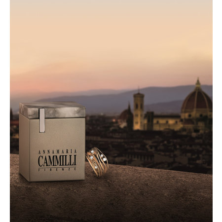 Cammilli Cammilli Ring Dune 18k Roségoud met diamant GAN0914J