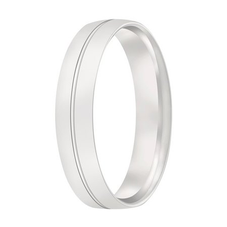 Aller Spanninga Aller Spaninga trouwringen 14k witgoud 1018