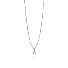MissSpring Miss Spring C 'est Moi Collier 14k geelgoud met briljant 0.03ct P/W MSC500GG-DI - Copy