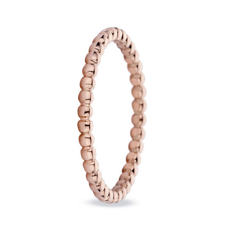 MissSpring Miss Spring Ring Anne 14k roségoud bolletjes MSR1508RG-A