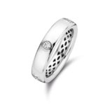 Tirisi Moda TIRISI Ring 18k Witgoud met 0.31ct diamant TR1155DW