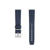 Breitling Breitling horlogeband 22MM Blauw rubber zonder gesp 187S