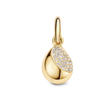 Tirisi Moda TIRISI Moda bedel Copacabana 18k Geelgoud met diamant TP6047D