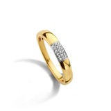 Mrs.Janssen MRS.Janssen Ring 14k geelgoud met diamant 0.32crt G/Si 605317 - Copy