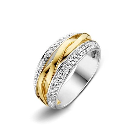 HuisCollectie HuisCollectie Ring 14k bicolor met diamant 606170