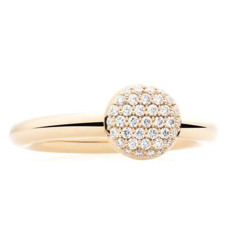 Bron BRON Ring Stardust 18k Geelgoud met diamant 8RG4717BR