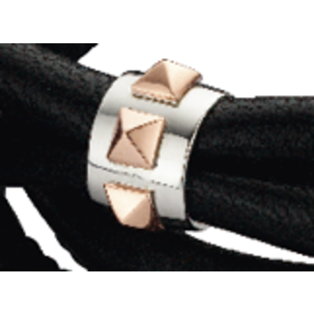 Tirisi Moda TIRISI Moda Bedel zilver met Roségoud TM2086(2P)