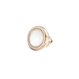 Tirisi Moda TIRISI Moda Schuif Zilver met 18k Roségoud en kristal TM6084KR(2P)