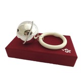  Rammelaar zilver bol parelrand WG-16925