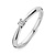 HuisCollectie HuisCollectie Ring 14k witgoud met diamant 603259