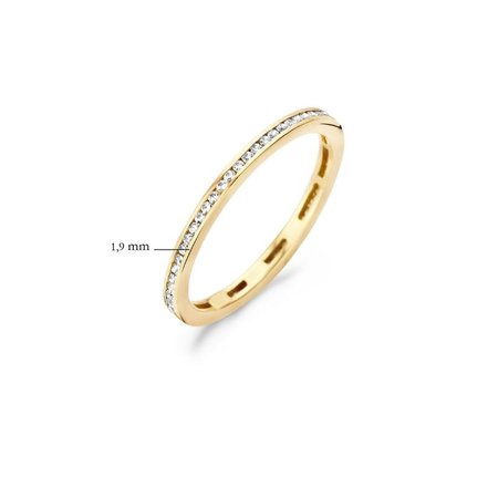 Blush Blush Ring 14k geelgoud zirkonia 1138YZI