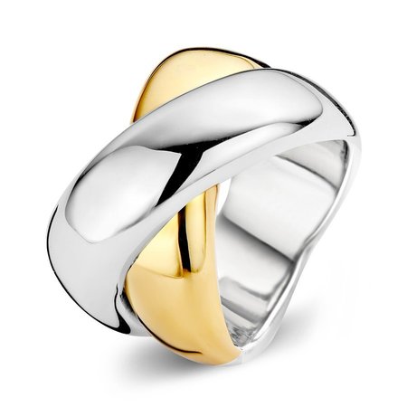 Tirisi Moda TIRISI Moda Ring Bohemian met 18k geelgoud TM1072(2T)