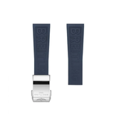 Breitling Breitling horlogeband 20MM blauw rubber voor vouwslot 149S