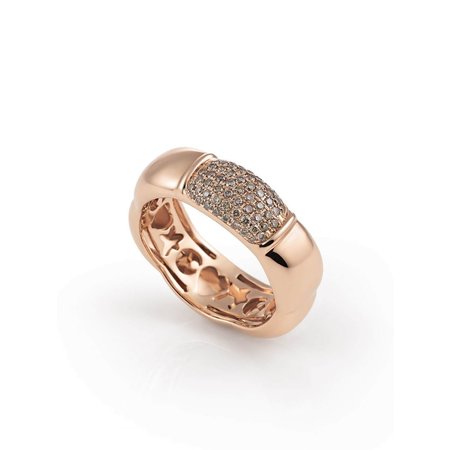 AL CORO AL CORO Ring La Piazza 18k Roségoud met diamant NR824BR