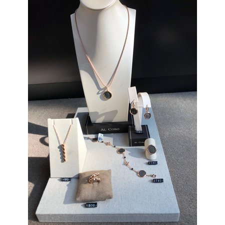 AL CORO AL CORO Collier La Piazza 18k Roségoud NC560R