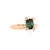 Bron BRON Ring Phlox 18k Roségoud met groene toermalijn 8RR4819GT
