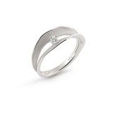 Annamaria Cammilli Annamaria Cammilli Ring Dune 18k witgoud GAN0778W - Copy