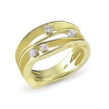 Annamaria Cammilli Annamaria Cammilli Ring Dune 18k Geelgoud met 0.27ct diamant GAN0778U