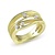 Annamaria Cammilli Annamaria Cammilli Ring Dune 18k Geelgoud met diamant GAN0778U