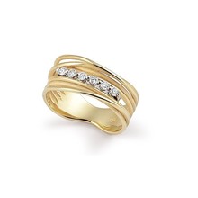 Cammilli Cammilli Ring Seta 18k Geelgoud met diamant GAN2546U