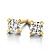 Mrs.Janssen HuisCollectie Oorstekers 14k geelgoud met diamant 607807