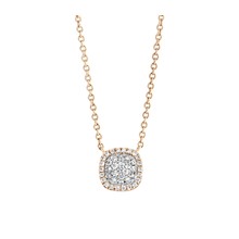 Tirisi TIRISI Collier Milano Sweeties 18k Roségoud met diamant TP9154D(2P)