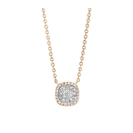 Tirisi TIRISI Collier Milano Sweeties 18k Roségoud met diamant TP9154D(2P)