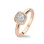 Tirisi Tirisi Milano Mini Sweeties Ring 18k Roségoud met diamant  TR9632D(2P)