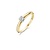 Blush Blush Ring 14k bicolor met zirkonia 1067BZI