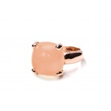 Jarrèl JARRÈL Ring Grand Los Angeles roségoud met Oranje Maansteen 4R.3339.MOC