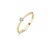 Blush Blush Ring 14k bicolor met zirkonia 1186BZI